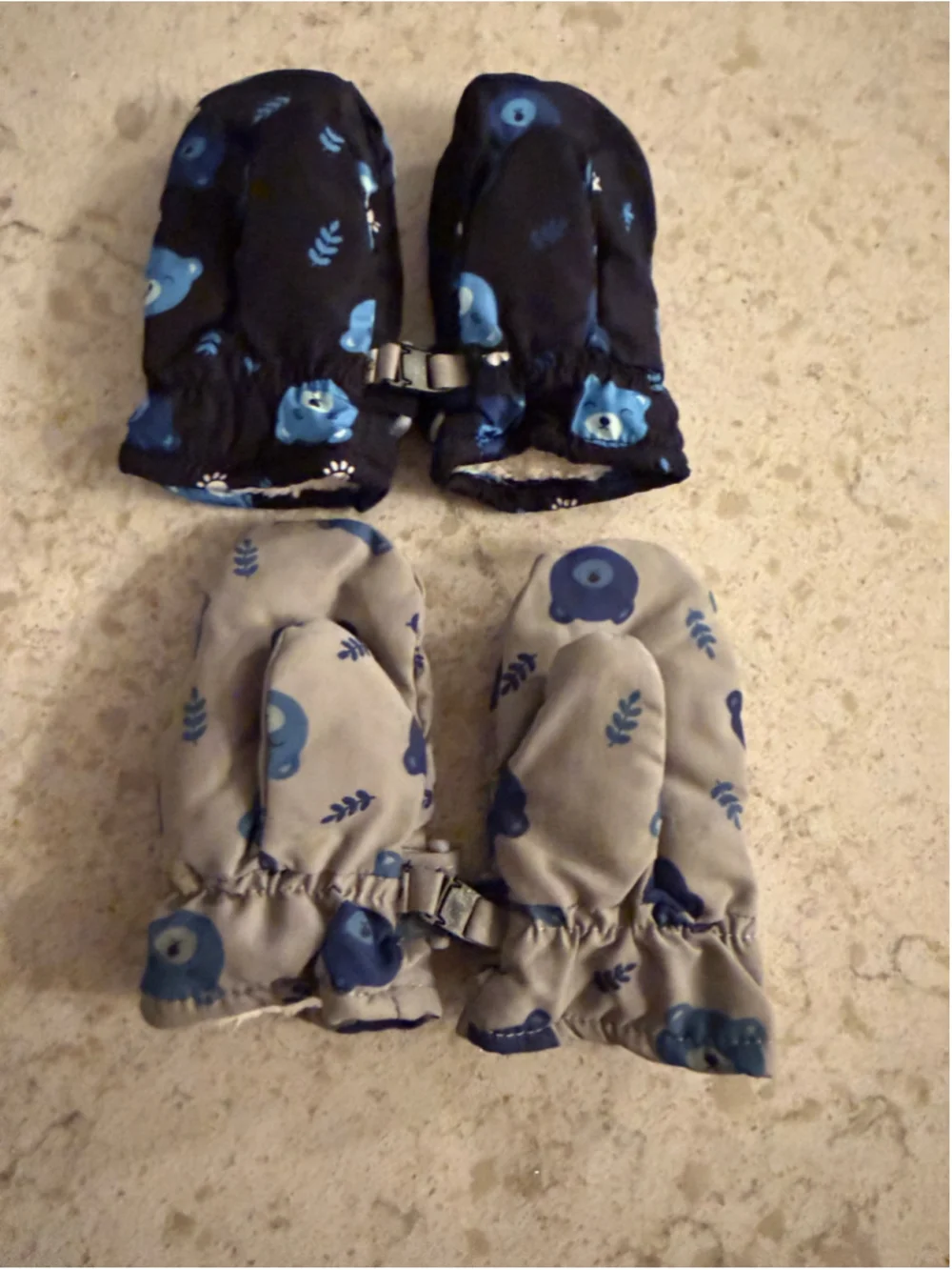 NEW Toddler Gloves Baby Mittens Winter Warm Lined Fleece Waterproof 6-24 Months